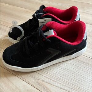 Cat & Jack Black and Red Kids Sneakers